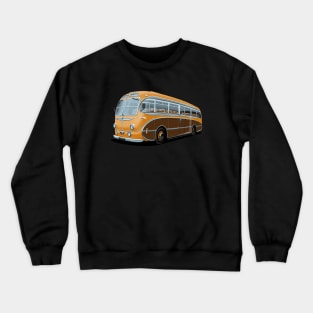 1952 AEC Regal Coach in orange and brown Crewneck Sweatshirt